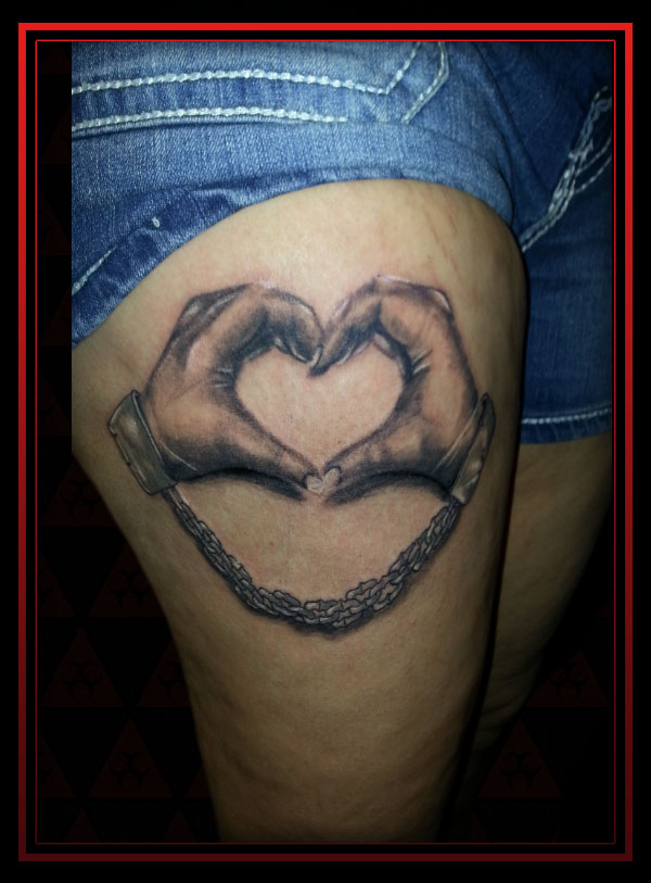handcuff heart hands tattoo epidemic ink tattoo studio handcuff heart hands tattoo epidemic ink tattoo studio