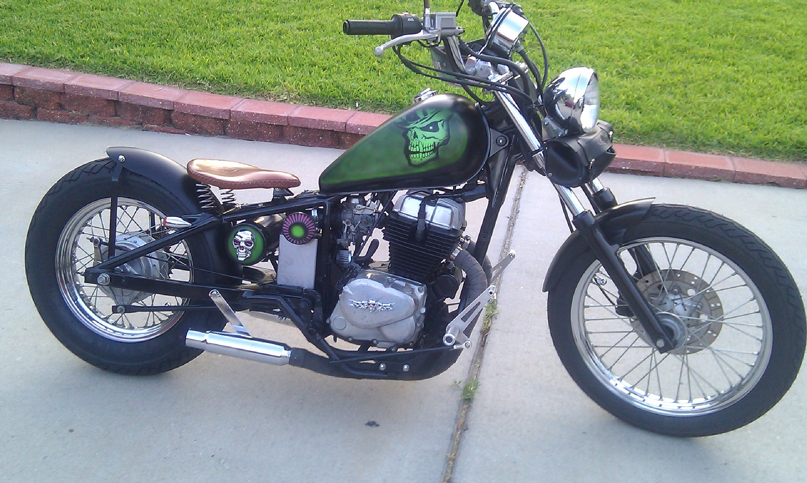 250 Honda rebel bobber #2