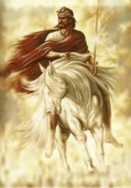 Vision White Horse With Jesus
