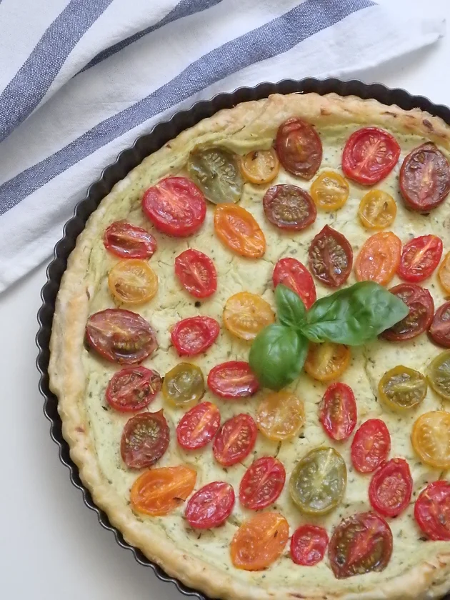 Sfoglia Philadelphia Pesto E Pomodori