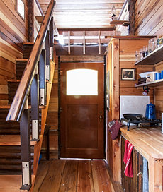 stairs and door