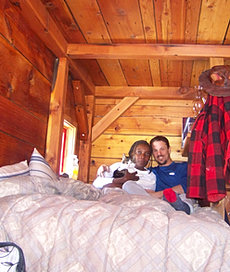 Christmas 2004 with Joycer and 42!