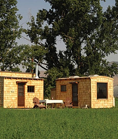 Hut 1 and Hut 2 Andy and Rafael's