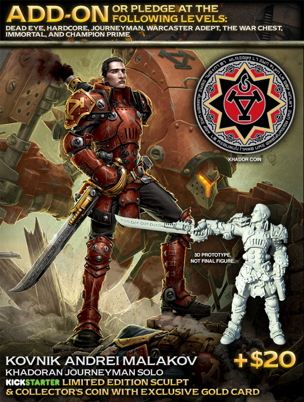 Kador Exclusive Warcaster