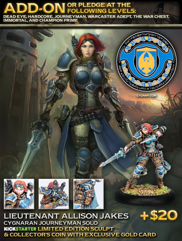 Kickstarter Exclusive Privateer Press Sculpt