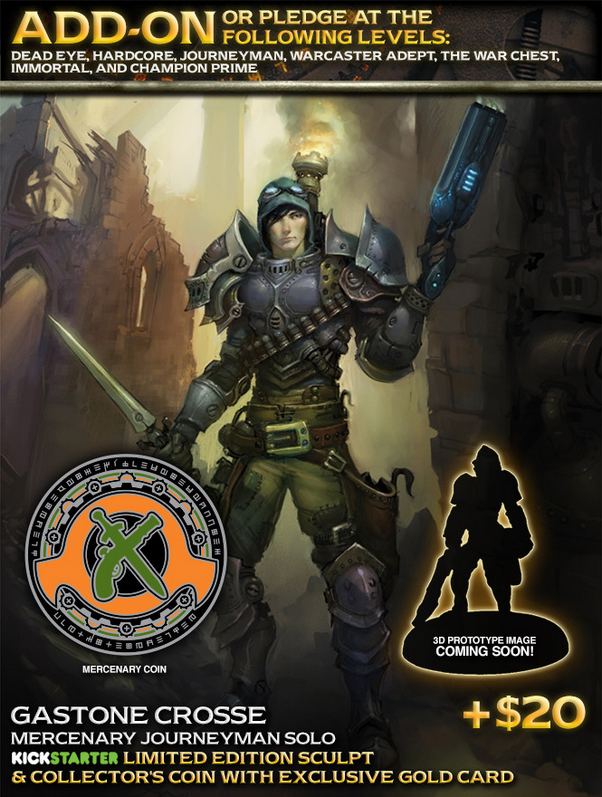Mercenary Journeyman Solo Gastone Crosse