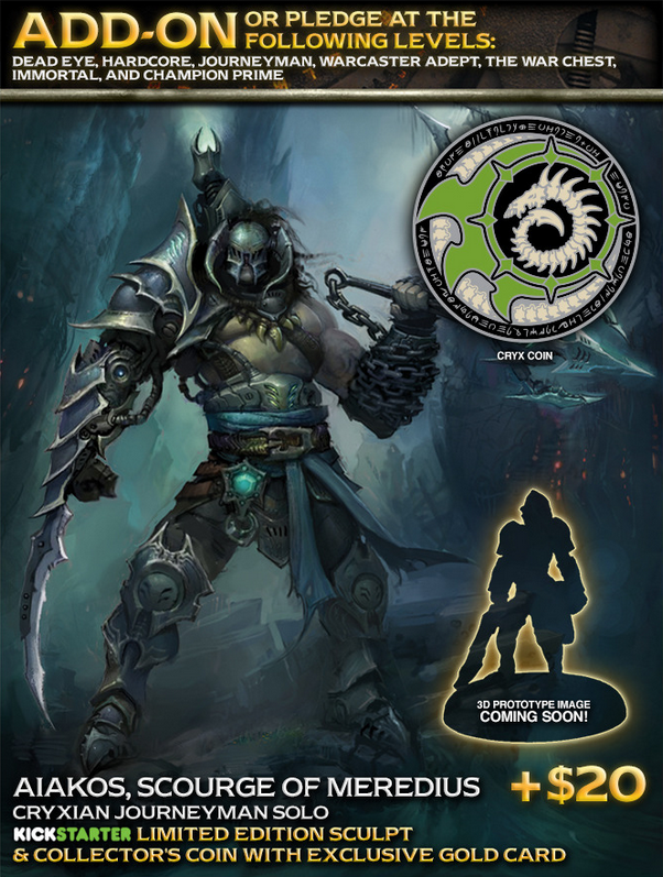Aiakos, Scourge of Meredius Kickstarter Exclusive