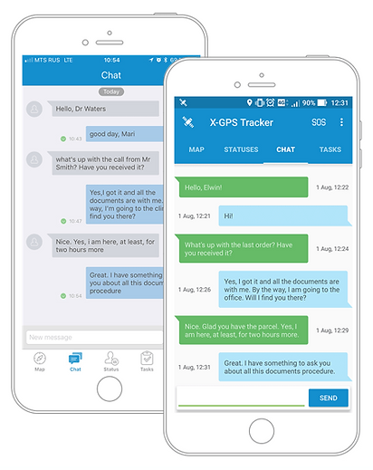Replace phone calls and a myriad of messangers with a single chat. Ask clarifying questions, notify about any changes and quickly resolve disputes without paying extra: