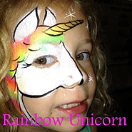 Unicorn, Airdrie Face Painting, Calgary Face Painting