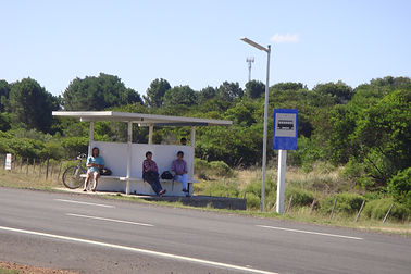 iluminacion solar en paradas de omnibus
