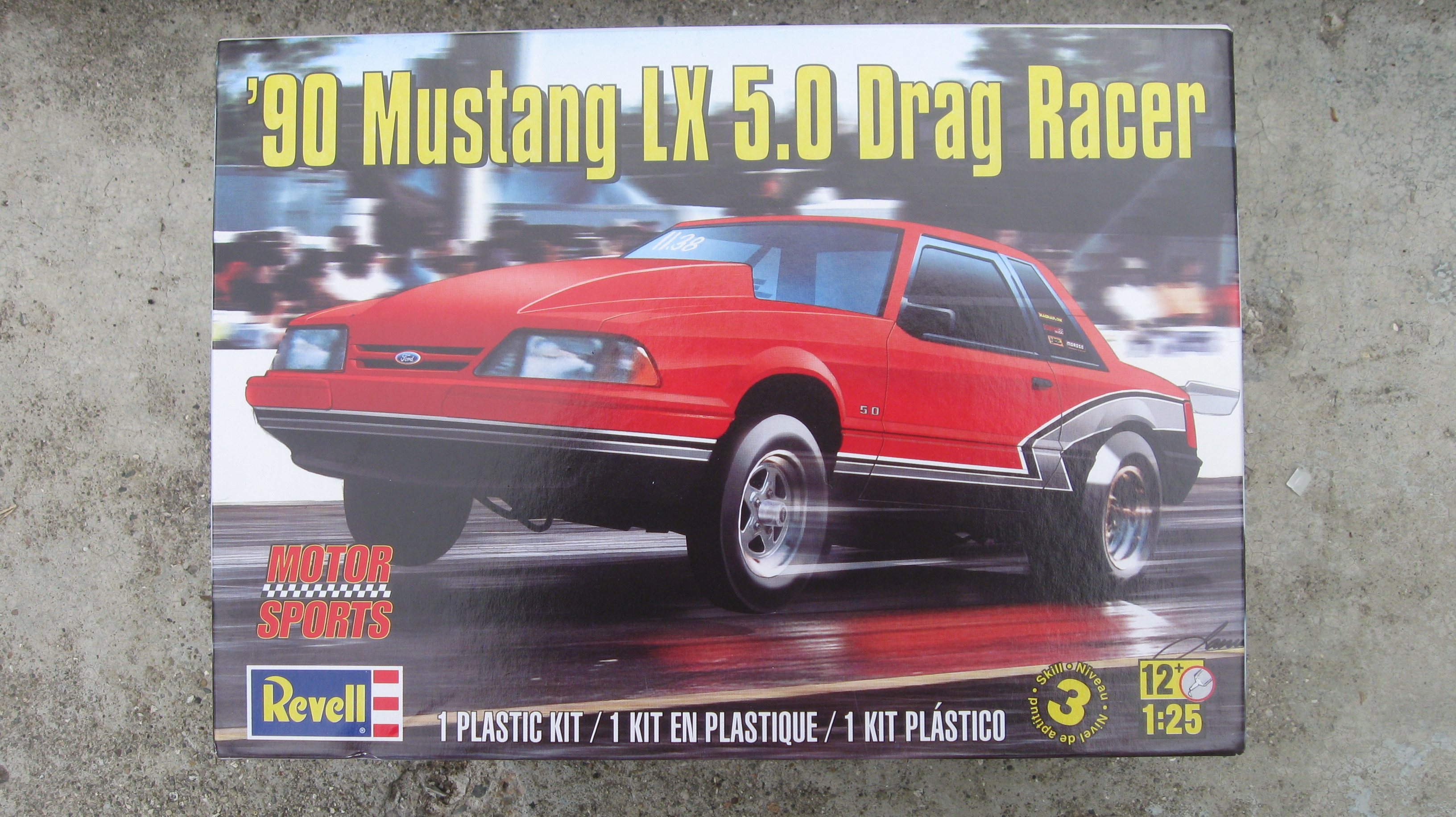 revell 90 mustang lx