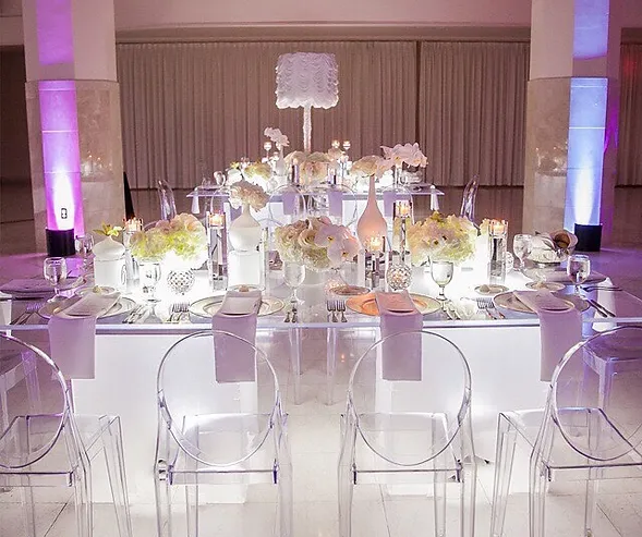 modern clear ghost chair rentals sweet seats atlanta