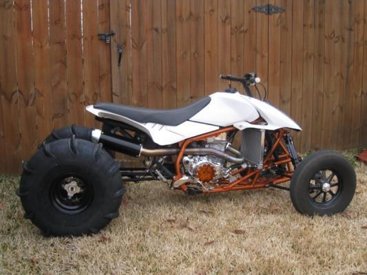 Honda cr500 drag bike #6