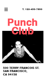 Destinationssider hjemmesideskabeloner – Landingsside til bar