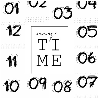 TIPS TIL HJEMMELAGDE JULEGAVER 9: FREEBIE Evighetskalender // HOMEMADE CHRISTMAS GIFT IDEA 9: FREEBIE Eternity Calendar