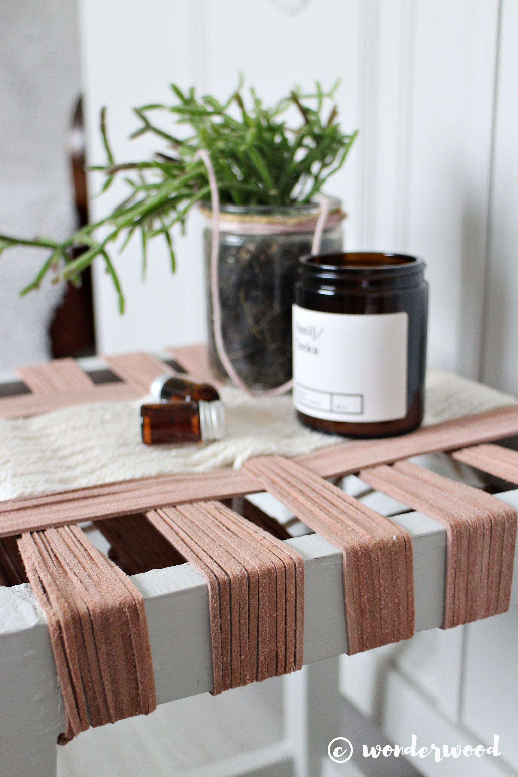 upcycle krakk // upcycled foot stool