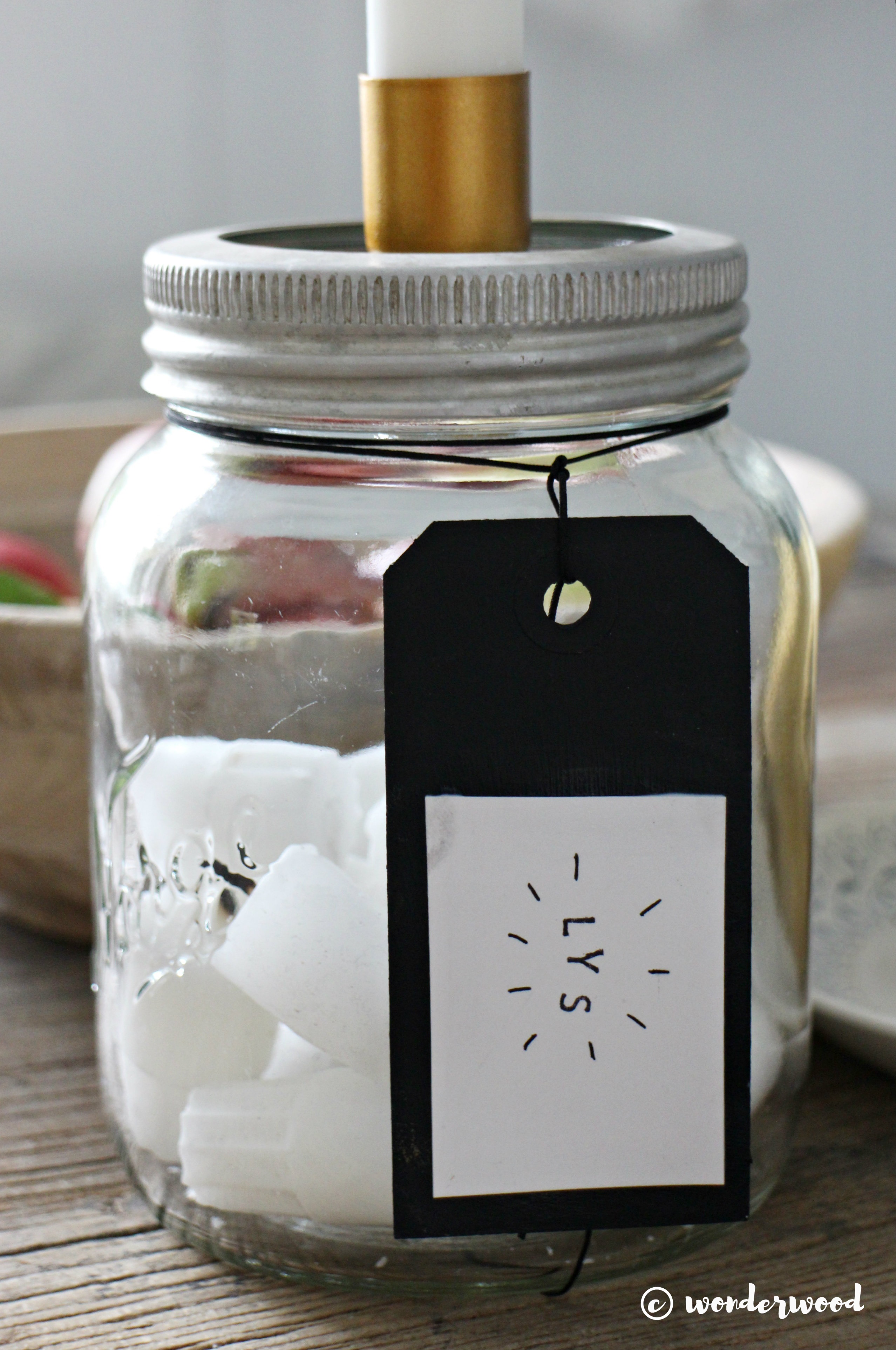 diy stumplysestake // diy candle holder in a jar OBSiGeN