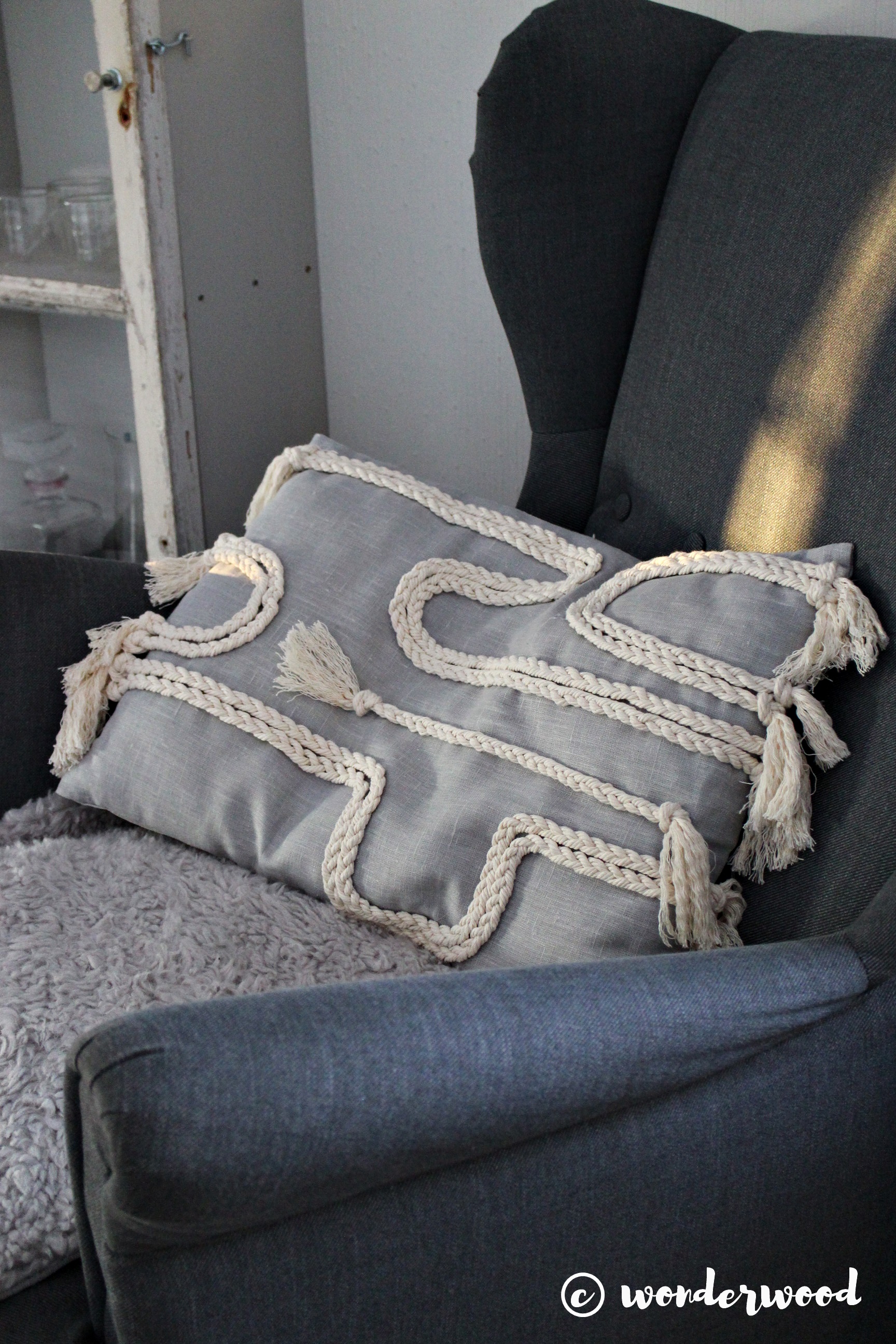 diy boho pute // diy boho pillow