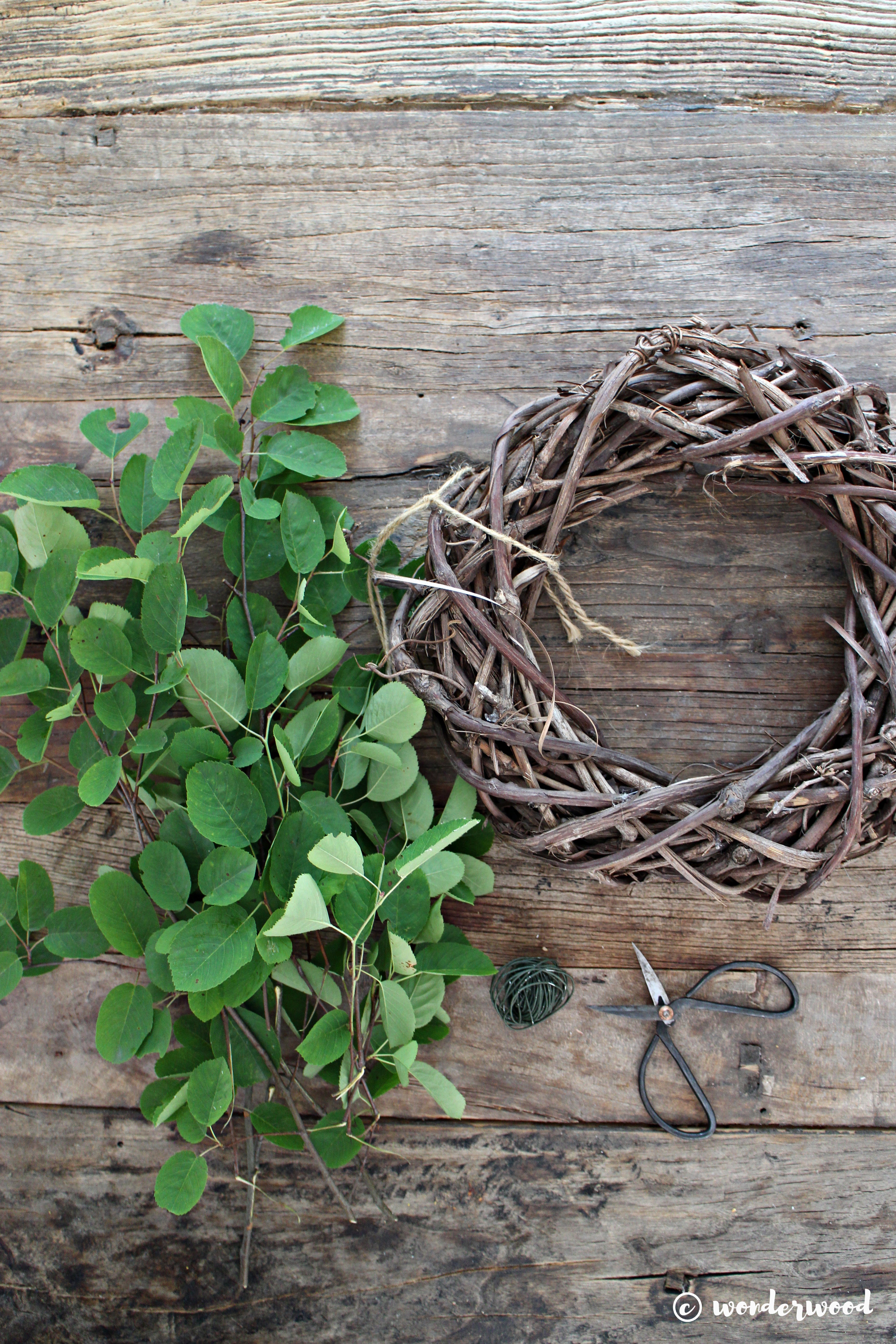 diy sommerkrans // diy summer wreath