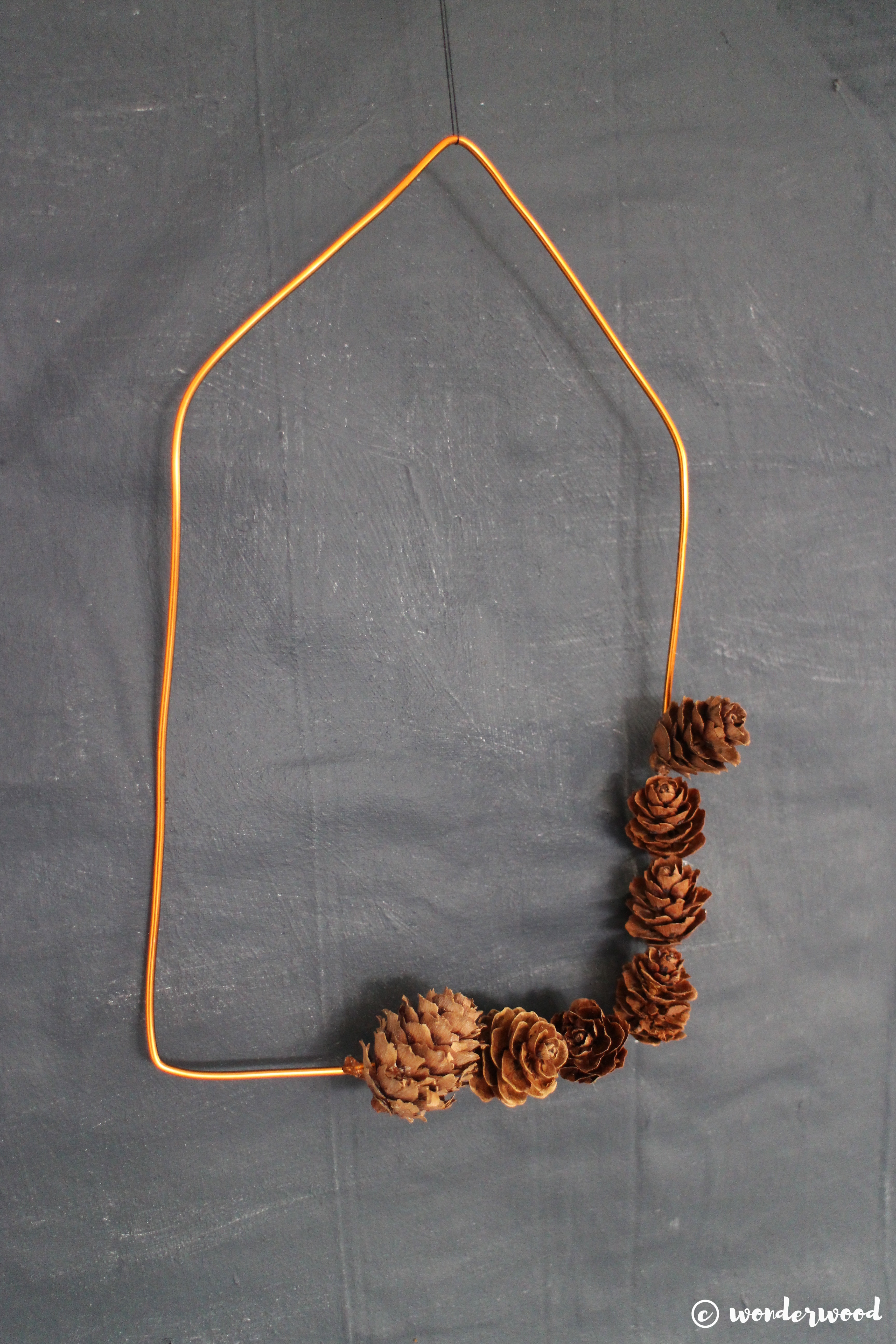 Monthly makers: Juleornamenter i metall og ull // Metal and wool Christmas ornaments