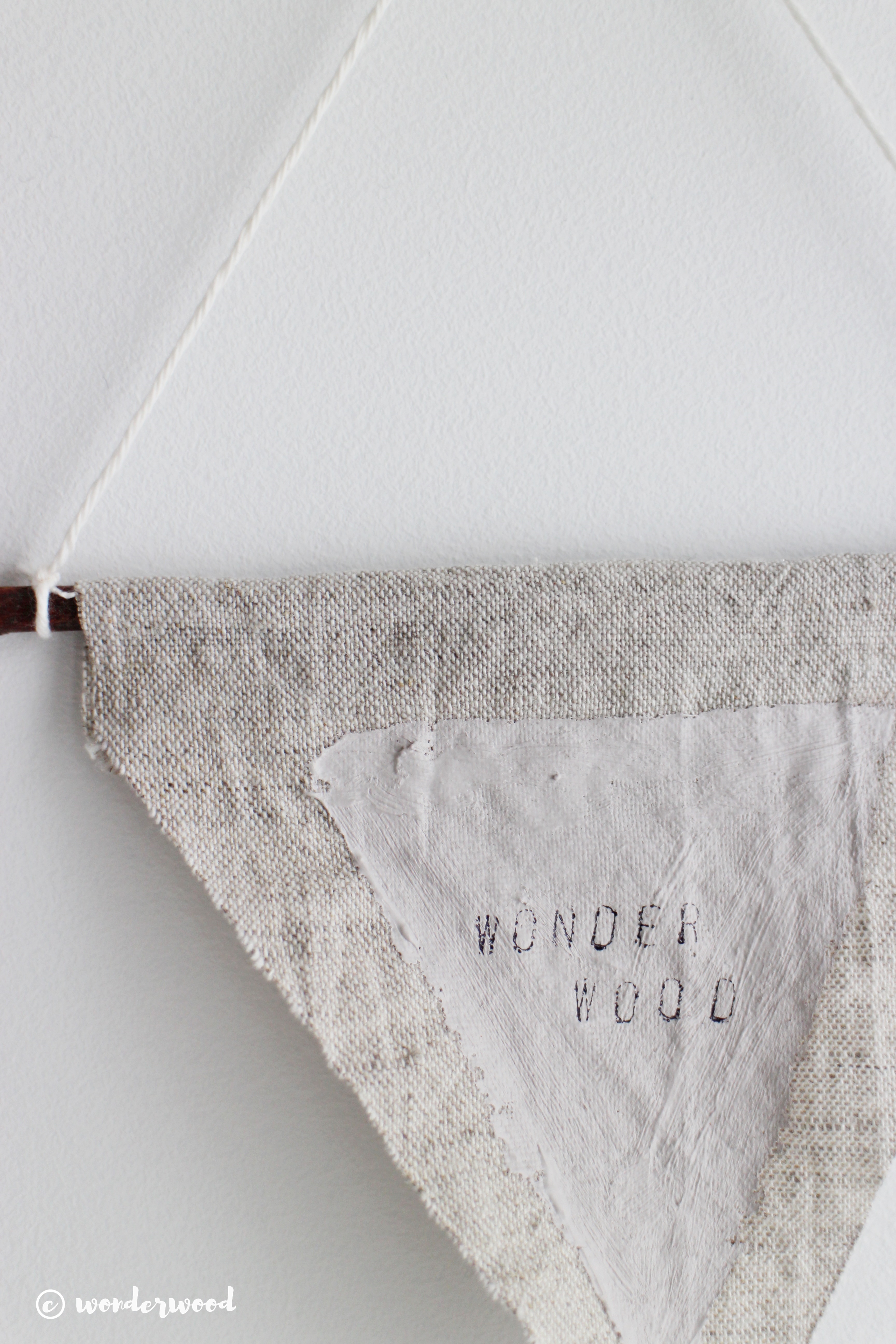 diy vimpler til veggen // diy decoration pennants