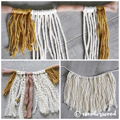 IKEA hack: badematte til stor boho pute // bath mat to large boho pillow