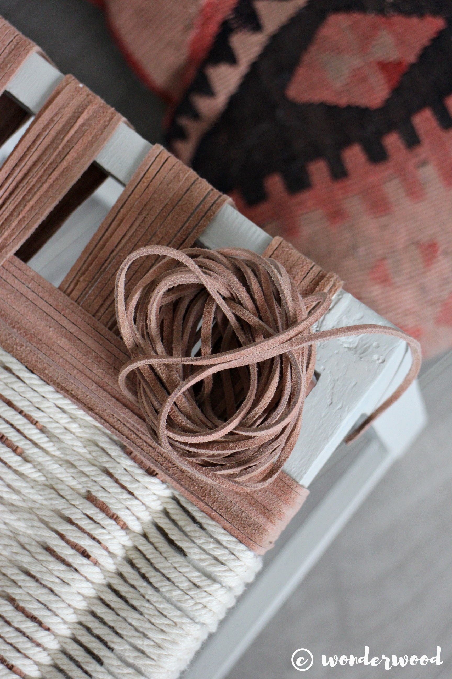upcycle krakk // upcycled foot stool
