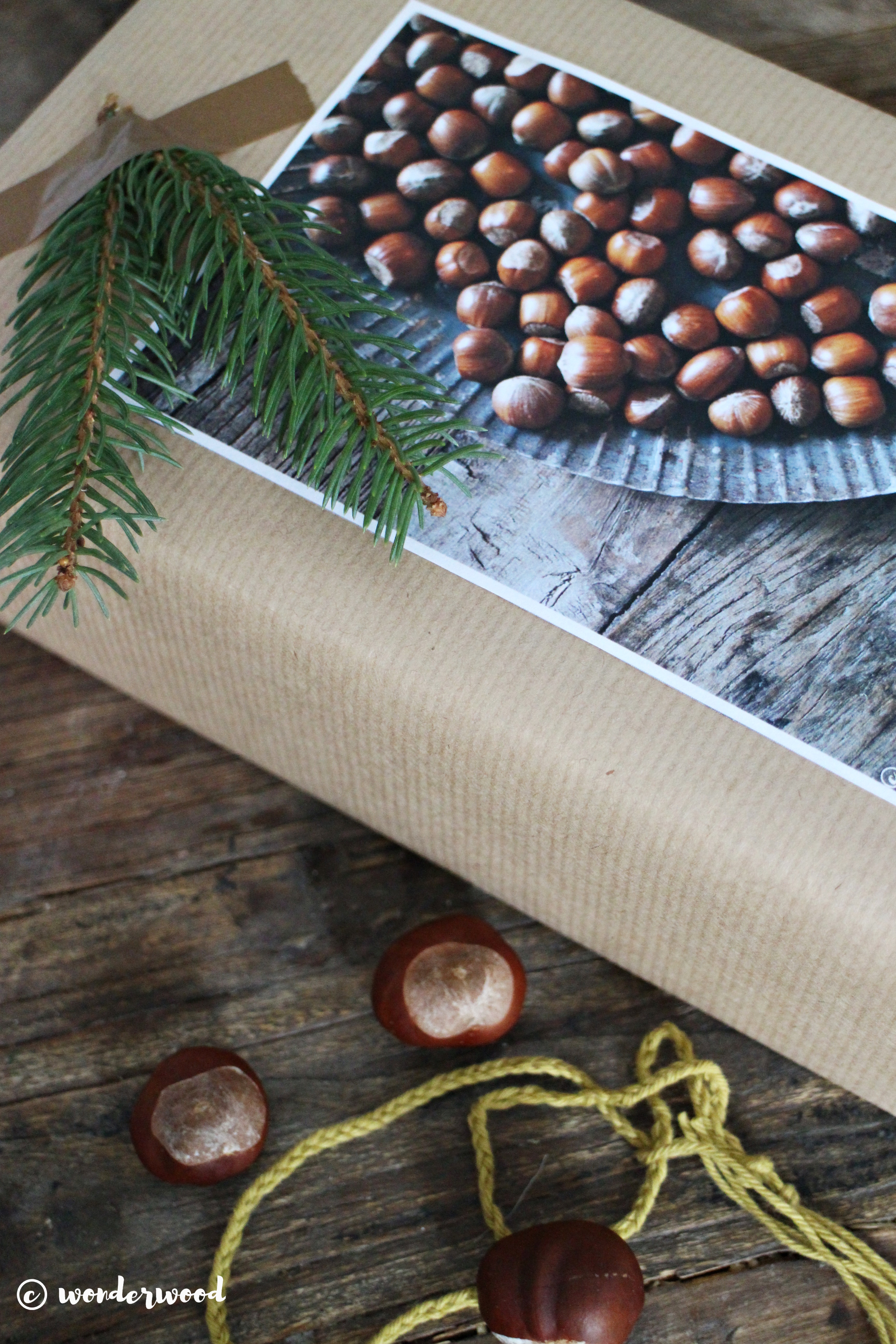 diy innpakking med foto-dekor // diy photo gift wrapping