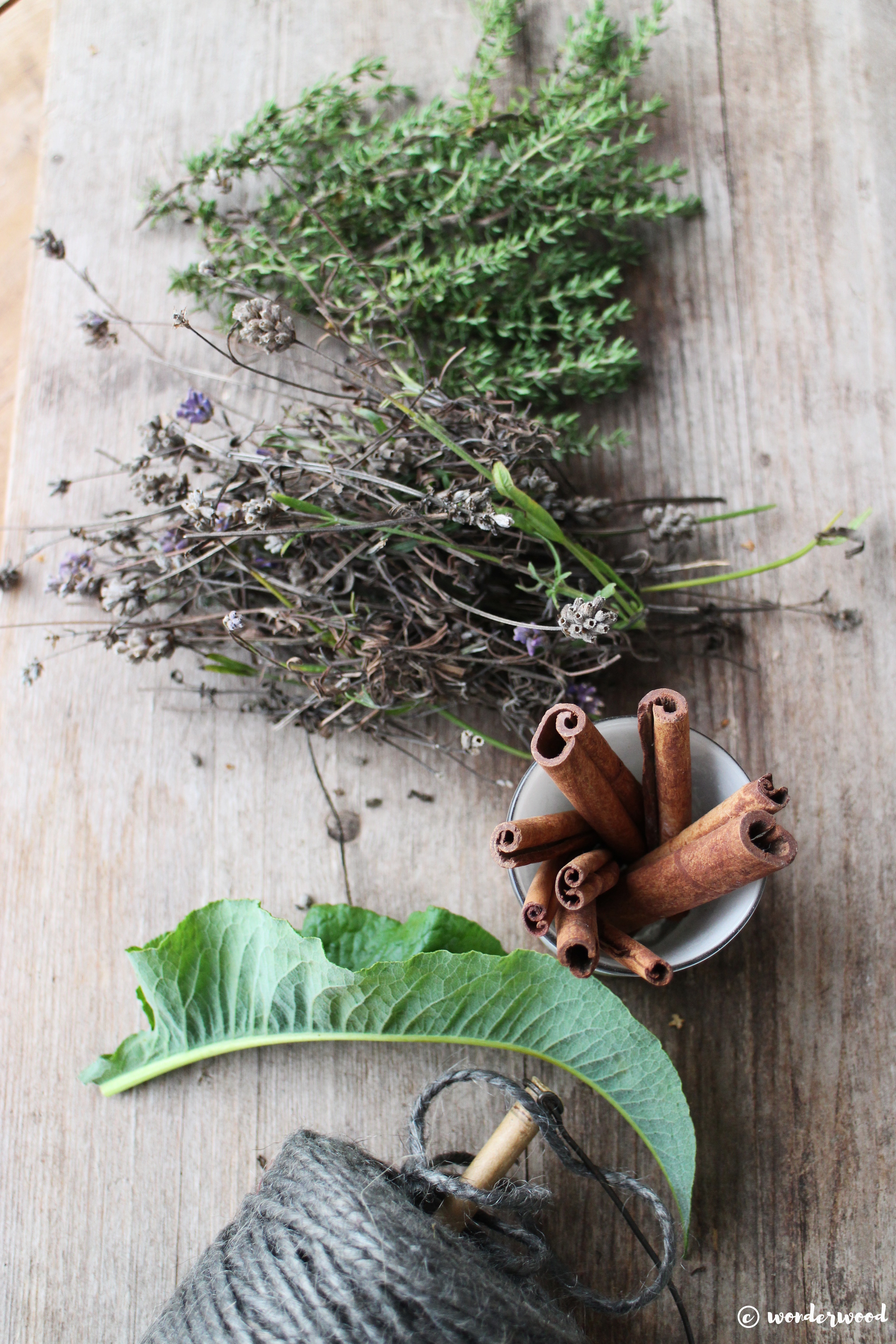 diy naturlig røkelse // diy smudge sticks
