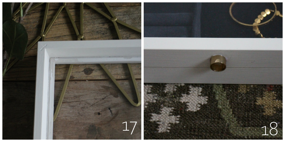 diy smykkeskrin IKEA HACK // diy jewelry box IKEA HACK