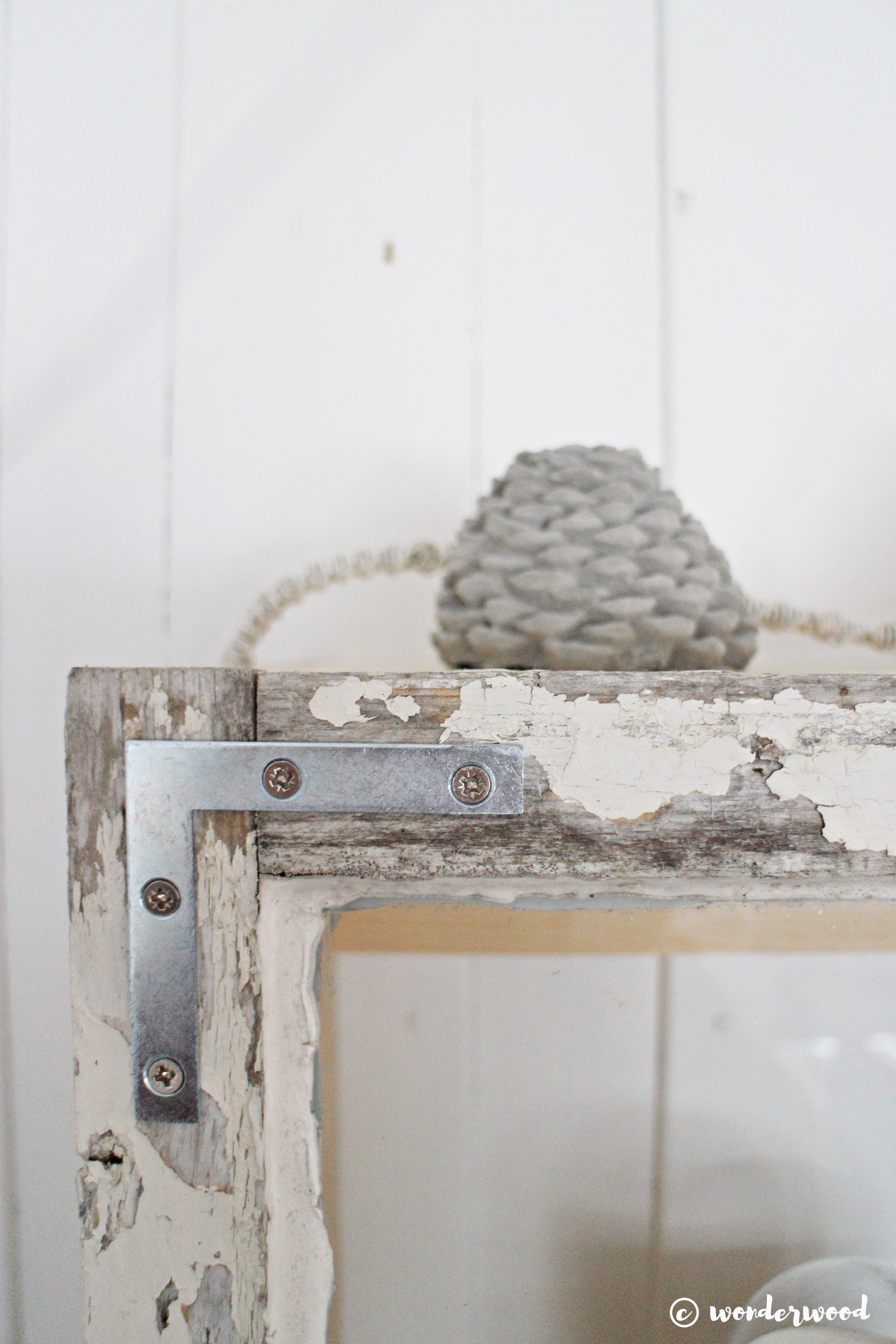 diy skap av gamle vinduer // diy old window cabinets