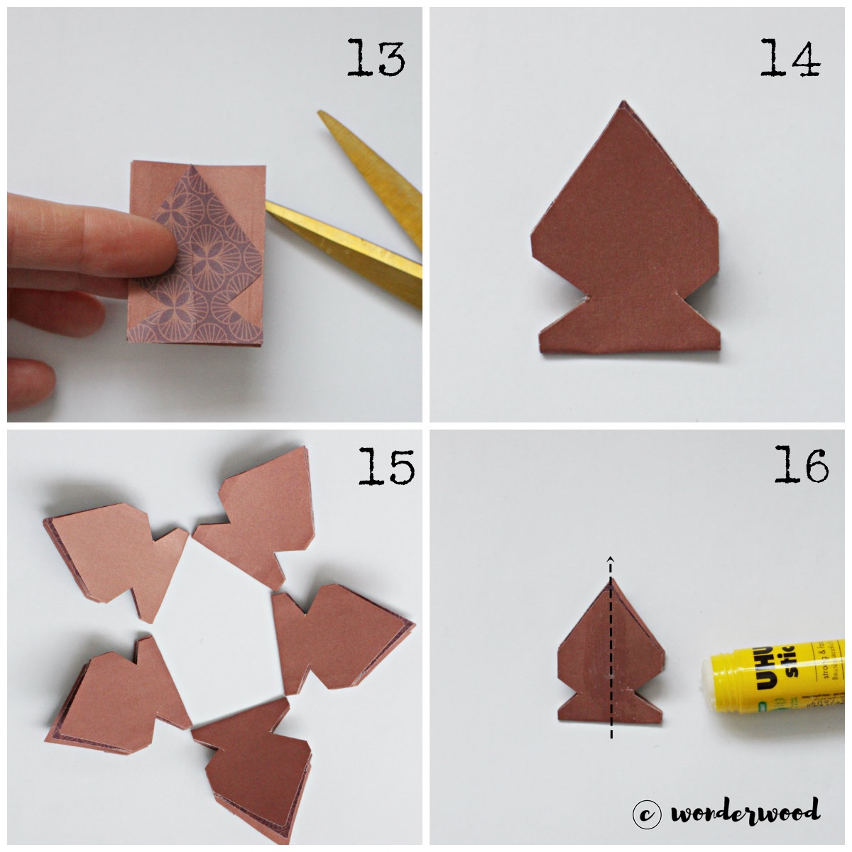 diy papirstjerner // diy paper stars