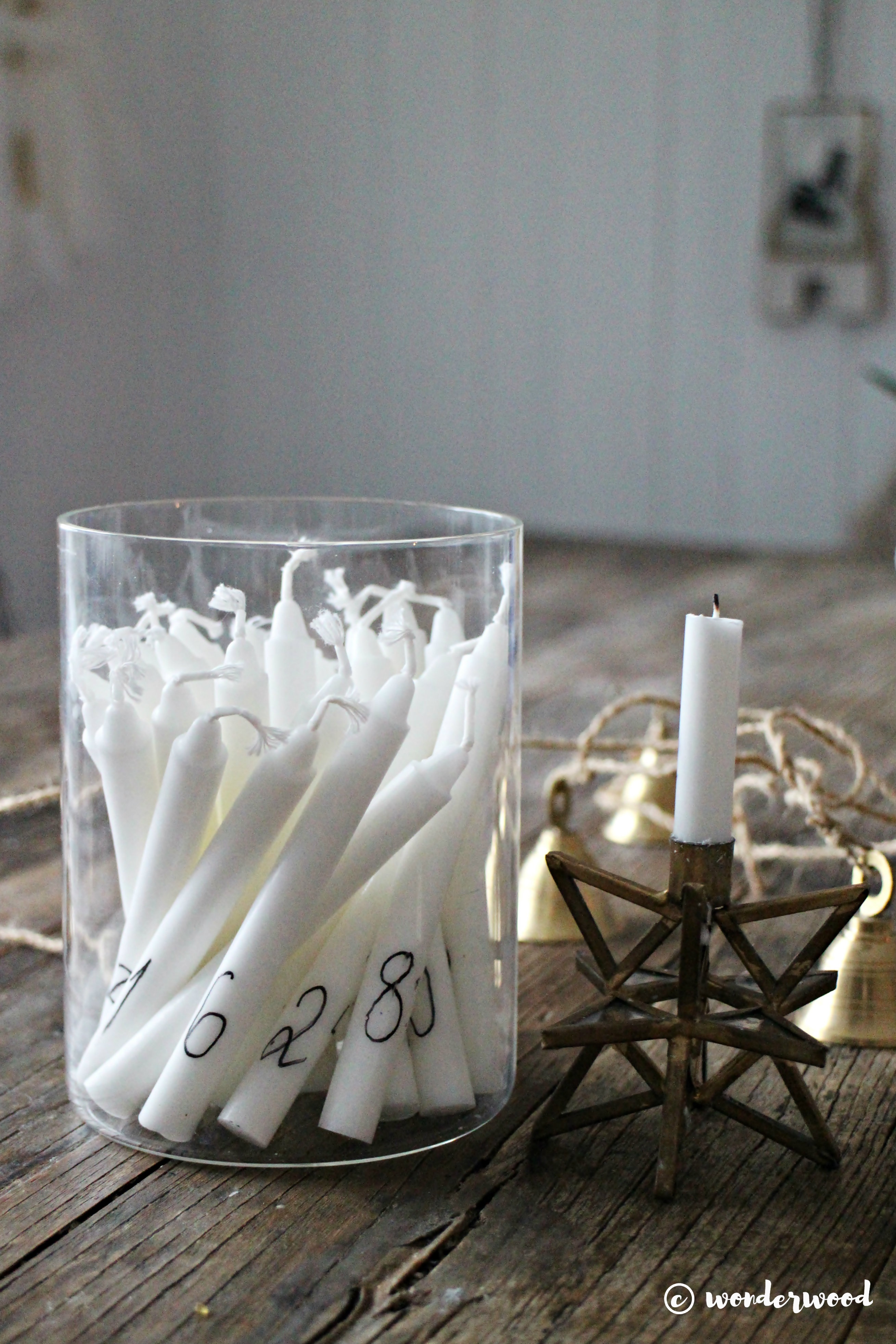 diy lyskalender // diy calendar lights