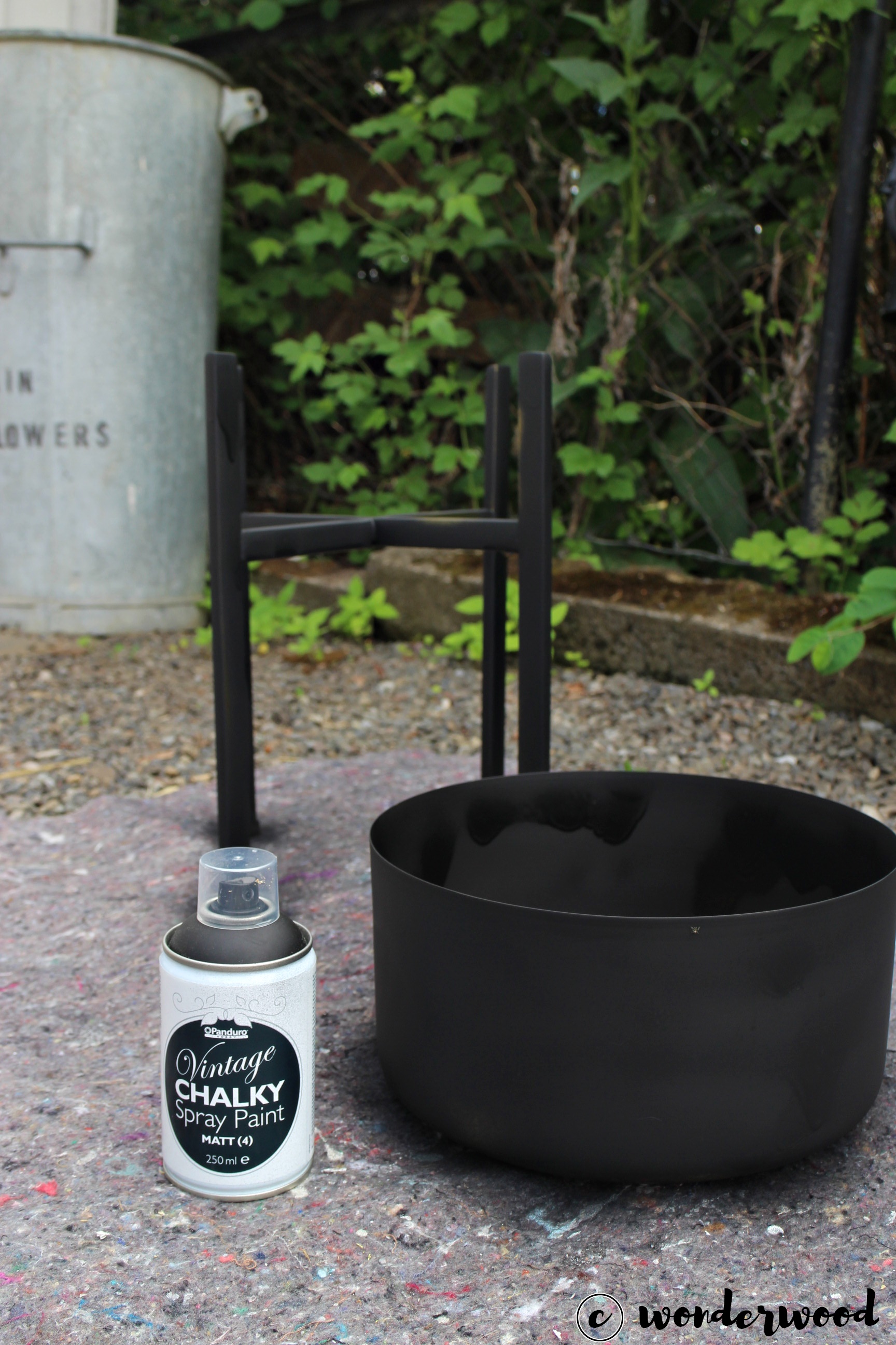 fornye med spray-maling // upcycle with spray paint