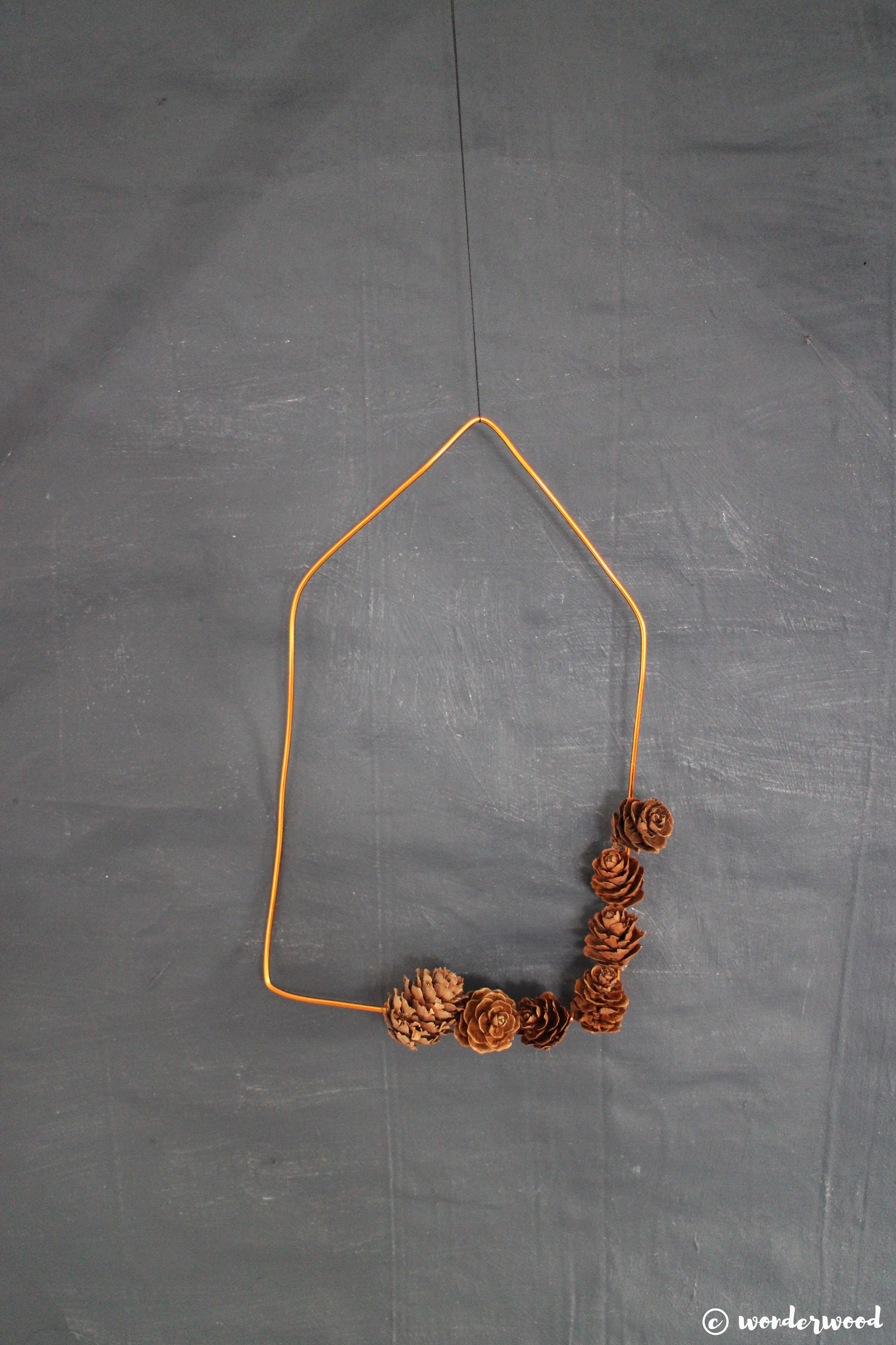 Monthly makers: Juleornamenter i metall og ull // Metal and wool Christmas ornaments