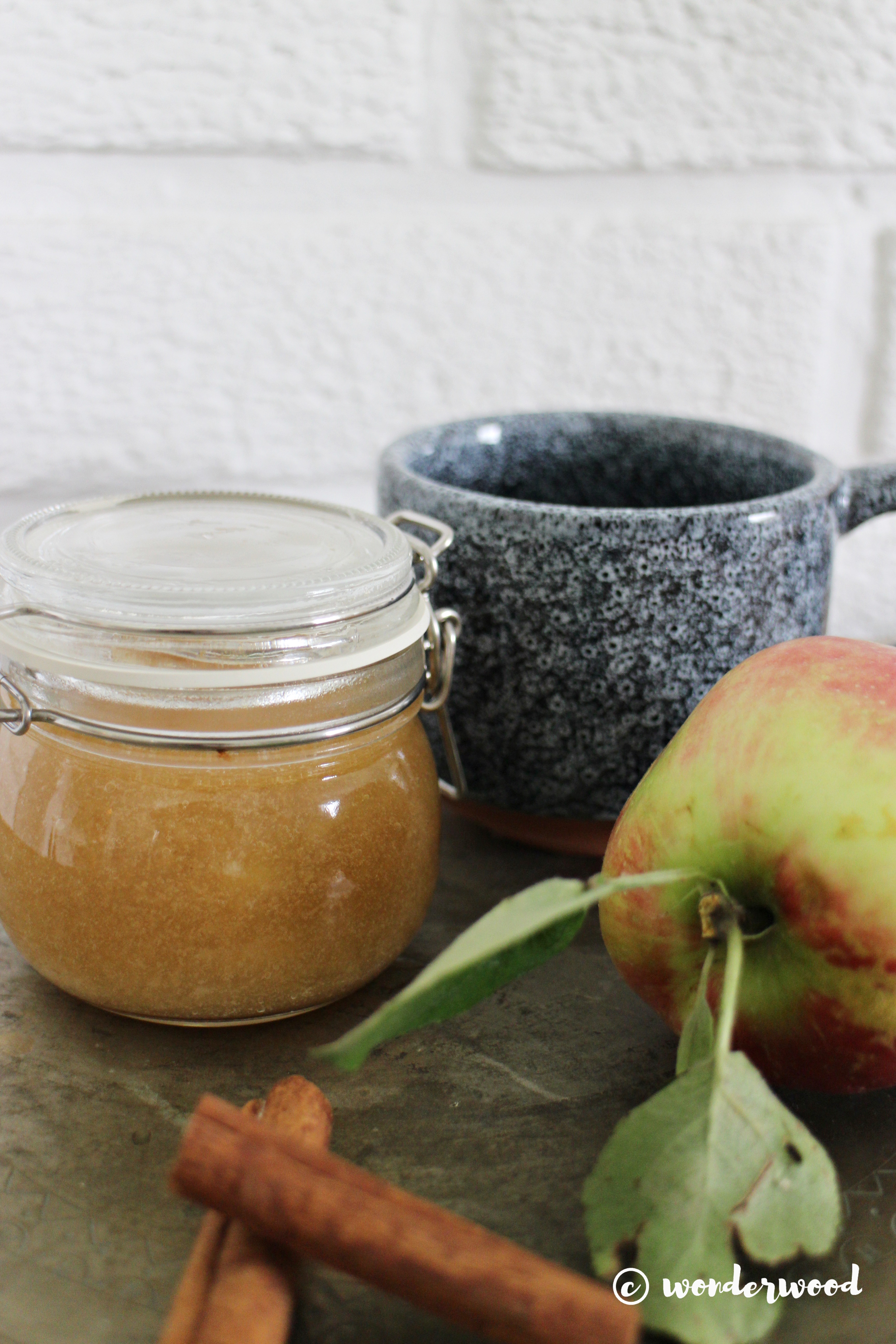 oppskrift eplemos // recipe apple jam