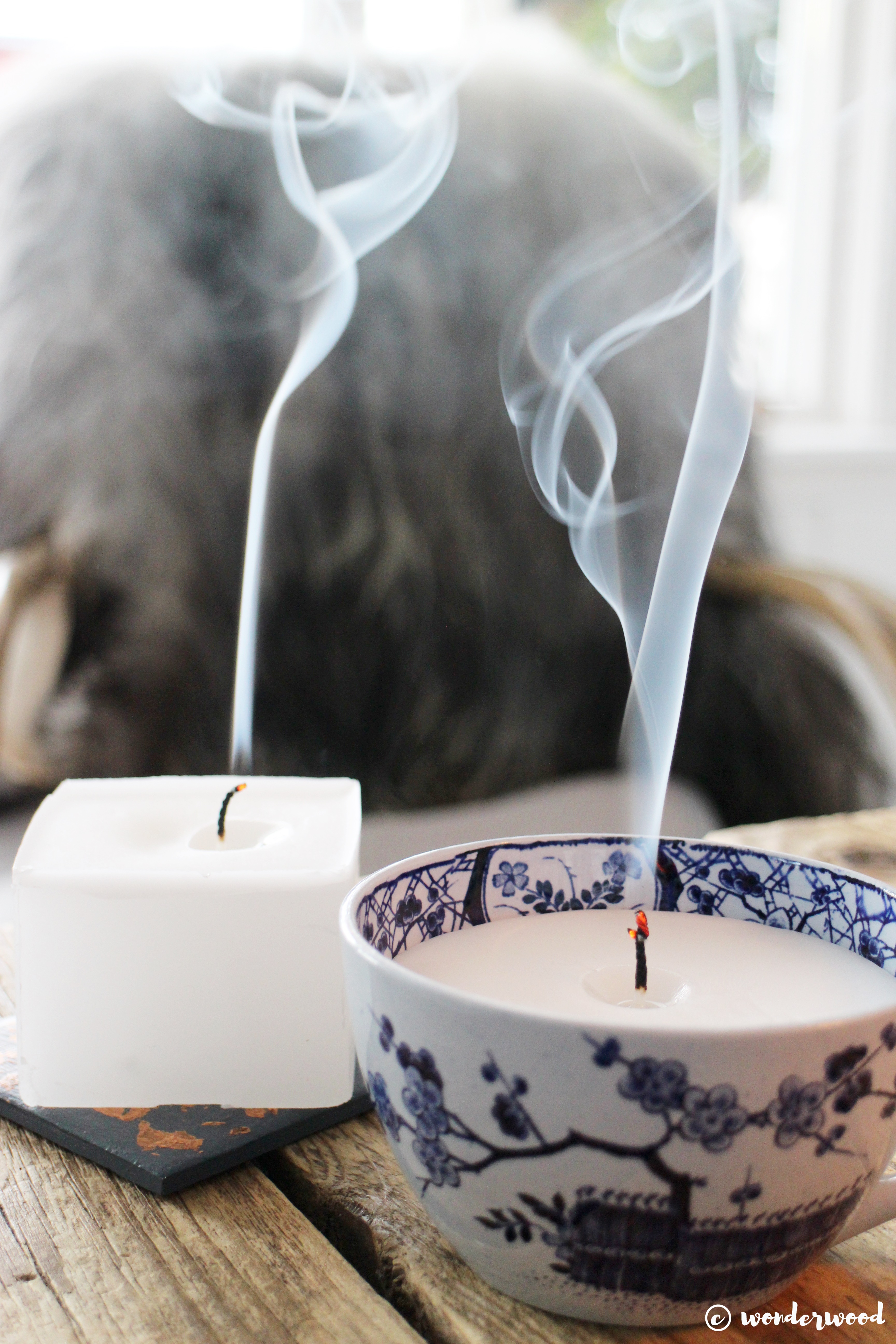 Tips til hjemmelagde julegaver 6: diy stearinlys // Homemade Christmas Gift Ideas 6: diy candle in a cup