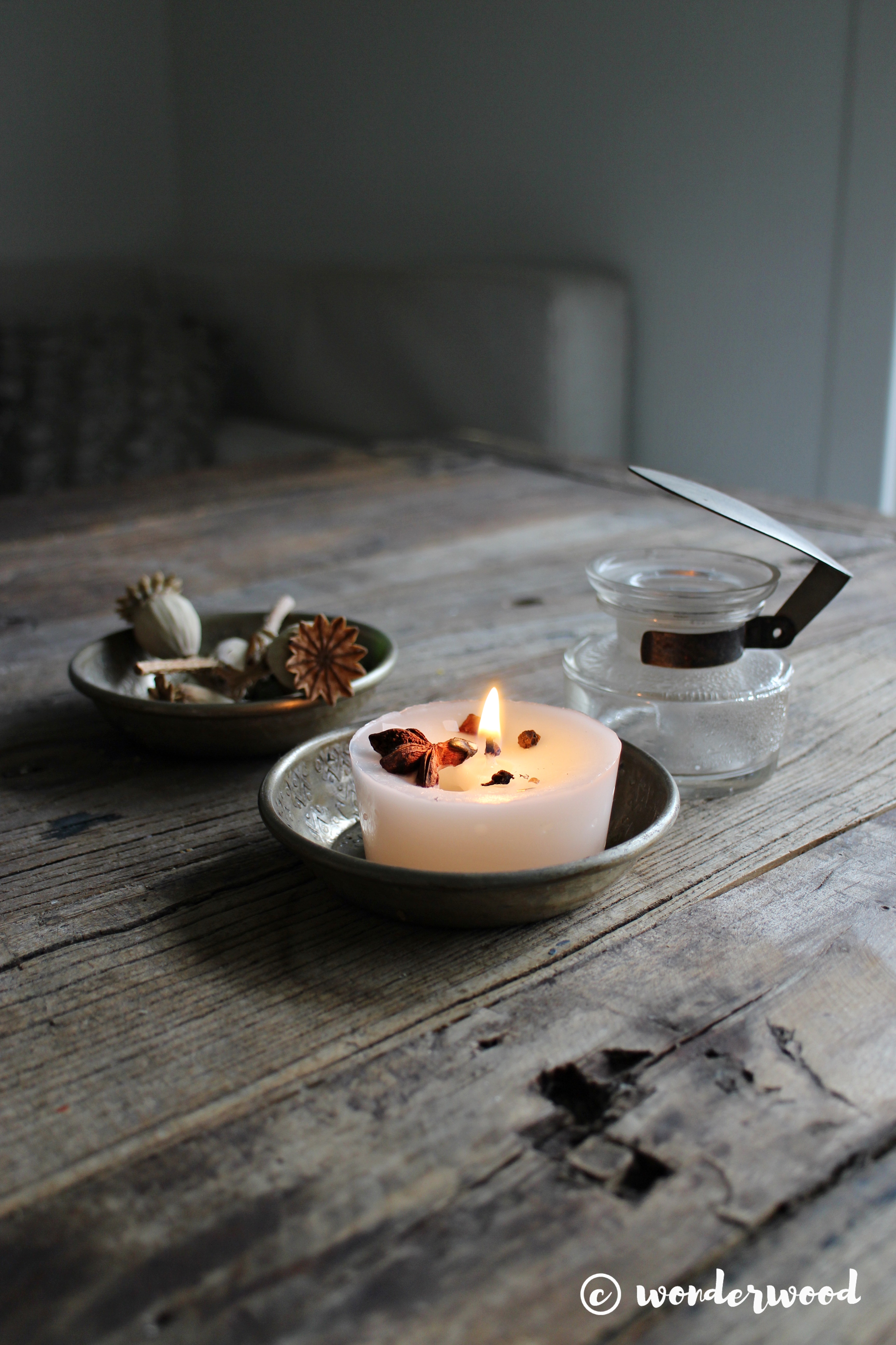 diy duftende høstlys // diy scented fall candles