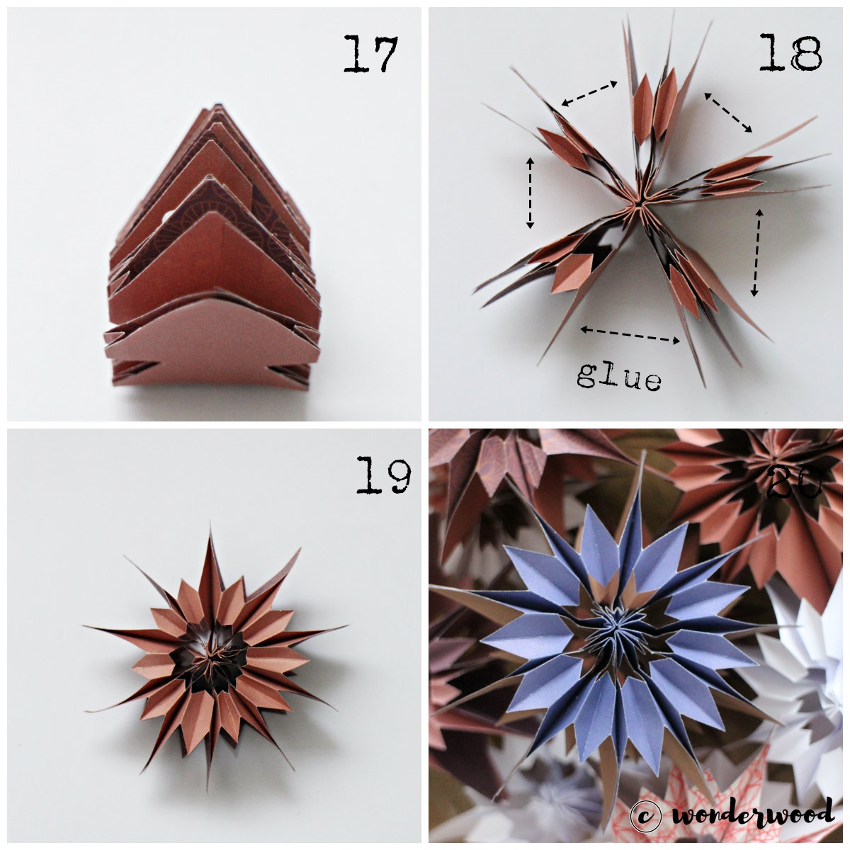 diy papirstjerner // diy paper stars