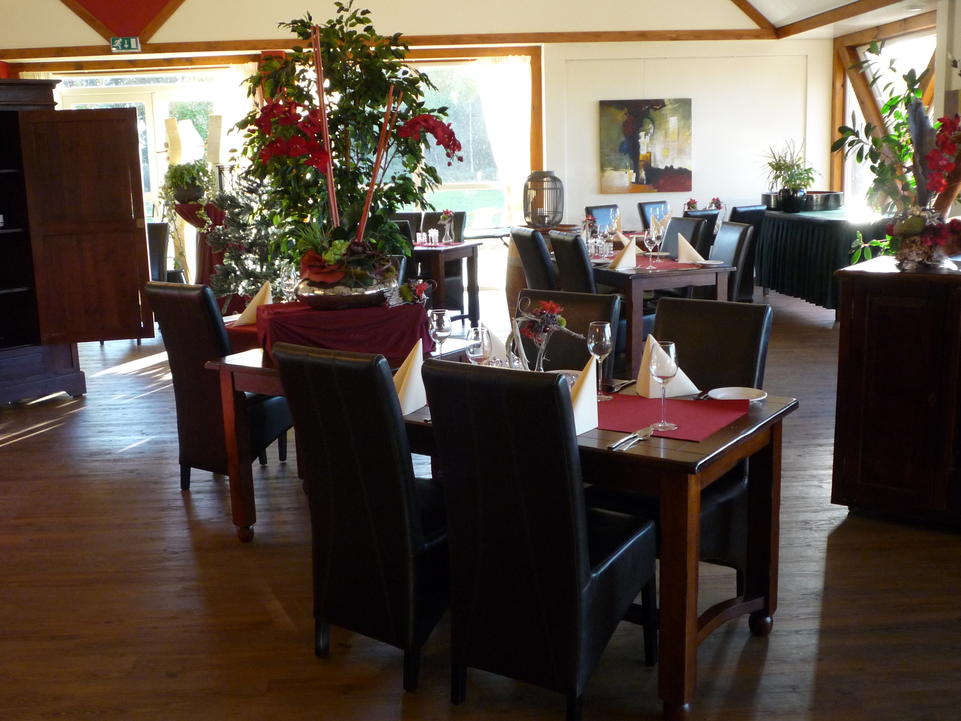 Restaurant in Emmen, het Sportlandgoed te Zwartemeer