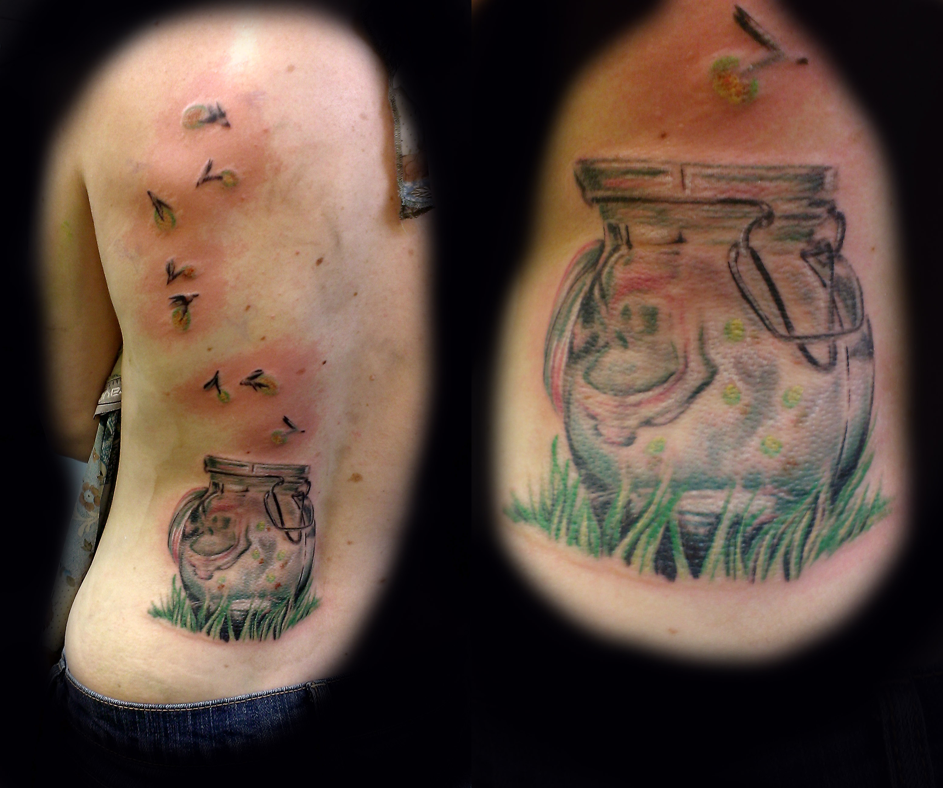 tattoos by dixie deyne fireflies jpg tattoos by dixie deyne fireflies jpg