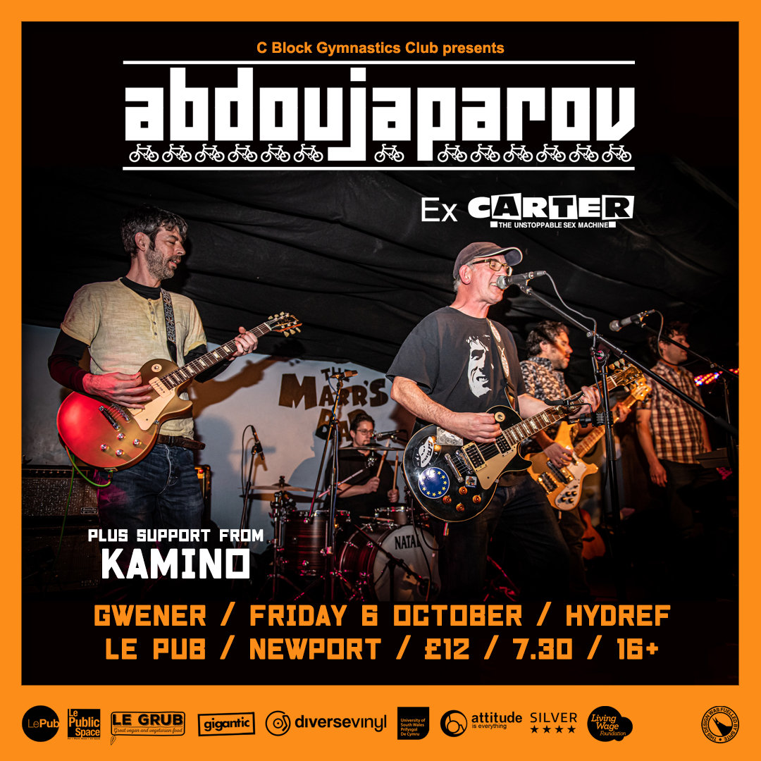 POSTPONED Abdoujaparov Ex Carter The Unstoppable Sex Machine Kamino Le Public Space