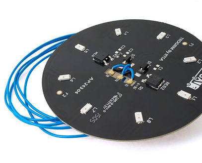 Solid wire to PCB splice connection