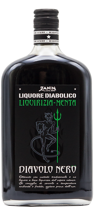 0142E Liquore Diavolo Nero menta e liqui
