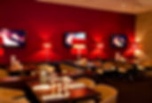 Restaurant "California Cuisine" famous for salads, pizza, burger, fish and desserts.