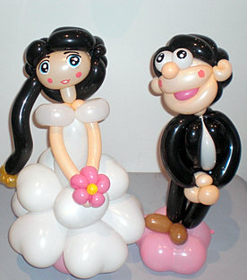 art deco ballon mariage