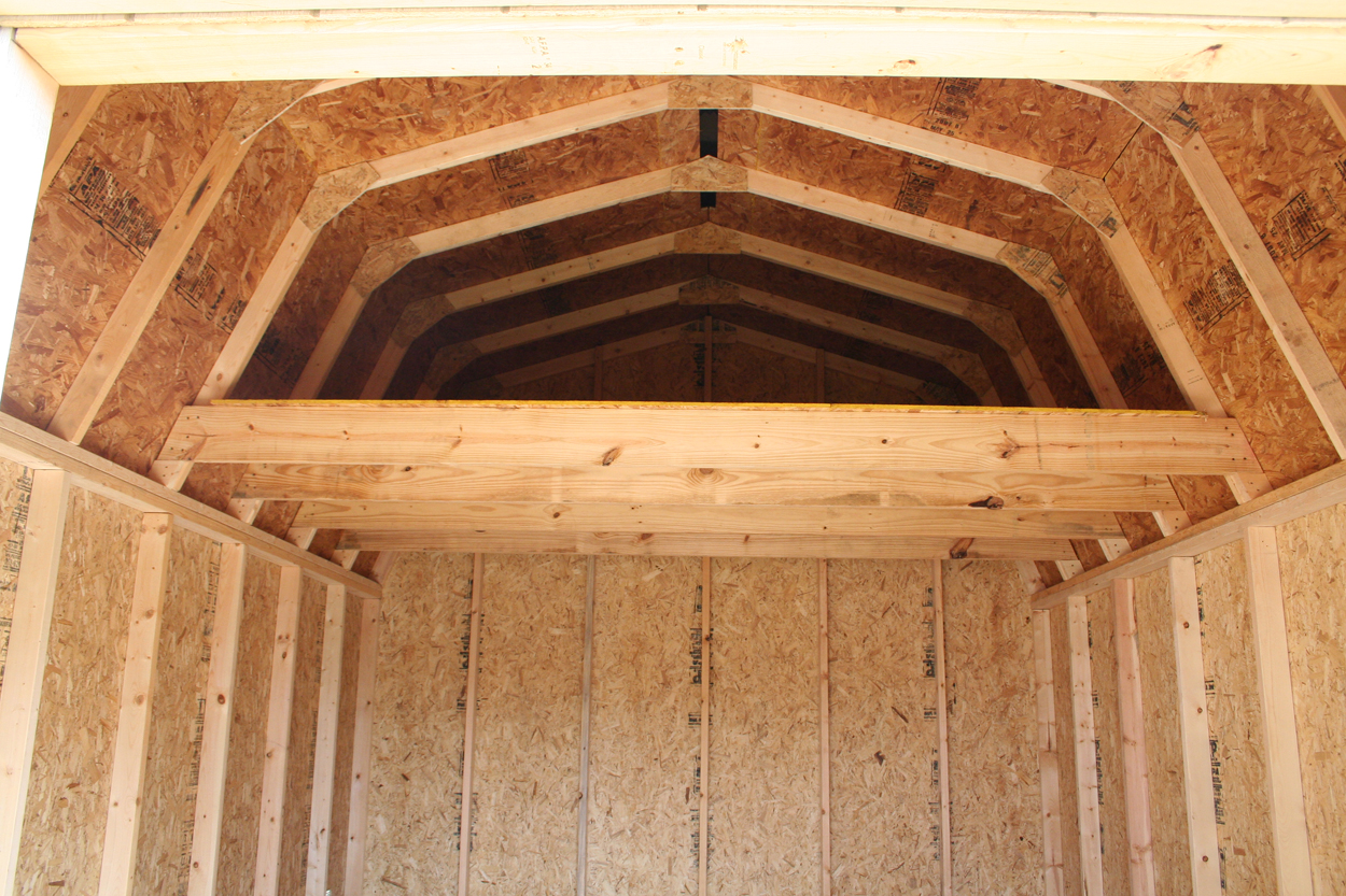  Barns | Wood Storage Sheds | San Antonio Texas | 12' Wide Shed Loft