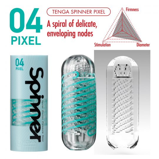 Tenga Spinner Мастурбатор Pixel