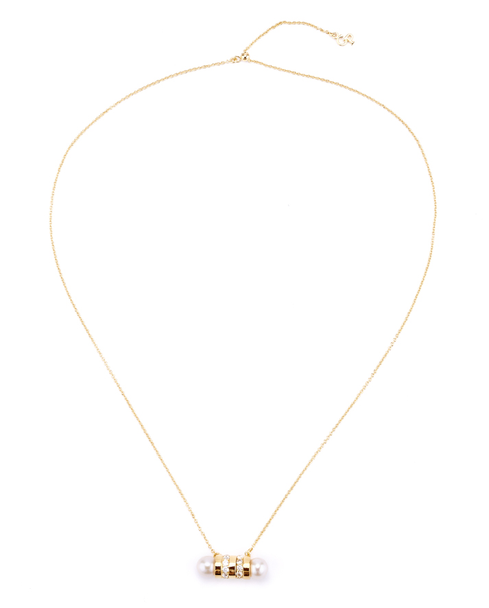 CAPSULE NECKLACE Gold Philosophy Jewelry