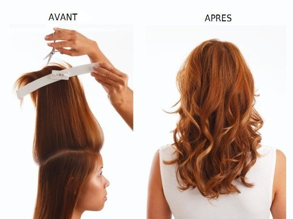 coiffure degrade dans la masse